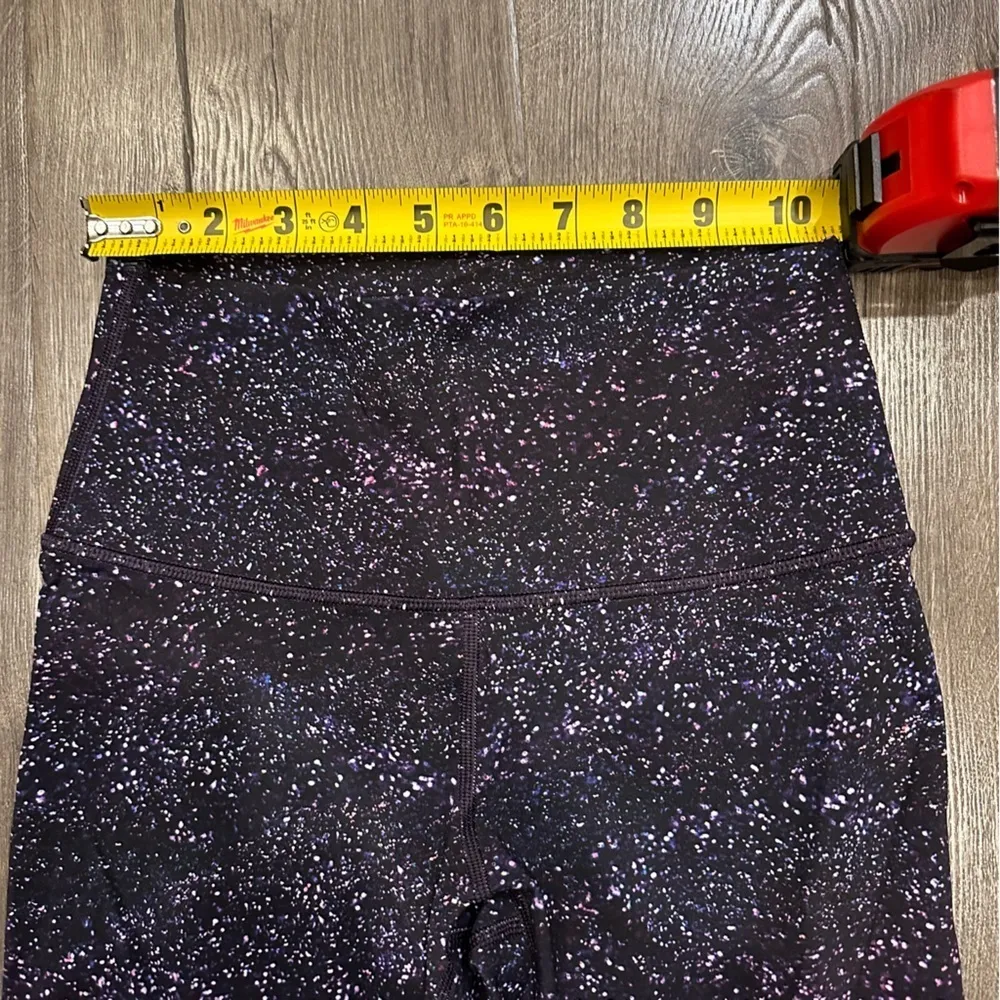 Lululemon Wunder Under Hi-Rise Tight 28" Crystalline Multi Galaxy Print Sz 4 - Image 9