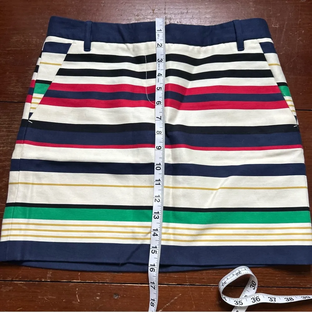 J. Crew Colorful Striped Mini Skirt - Image 6