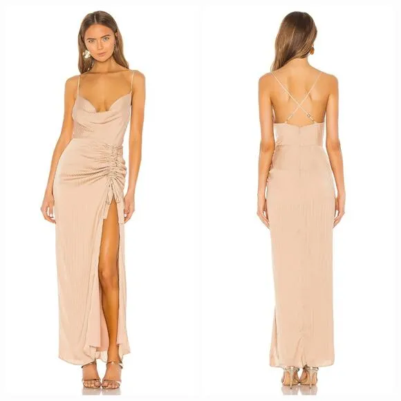 NBD Davis Gown in Nude XS - Image 2