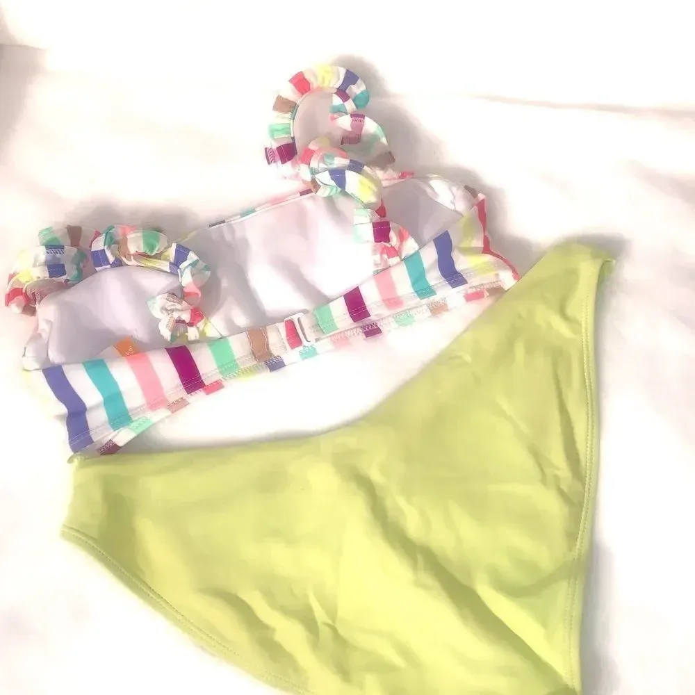 NoBo Neon Stripe Juniors Bikini‎ - Image 5