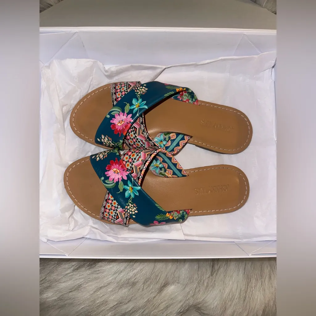 Johnny Was  Sonoma Cross Sandal$182 MSRP - Image 5