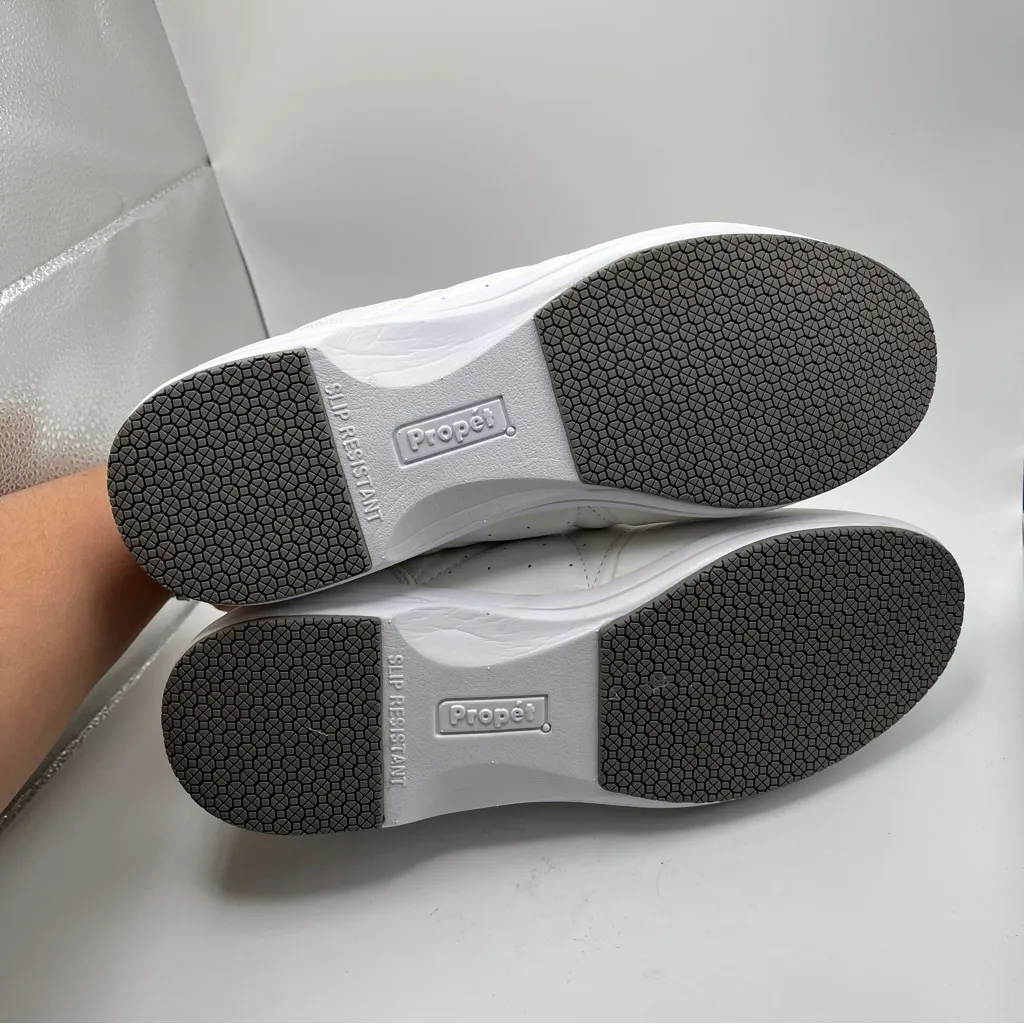 NWB Propet Washable Walker Slip Resistant Women's Diabetic Shoe9.5 white sneaker Size 9.5 - Image 8