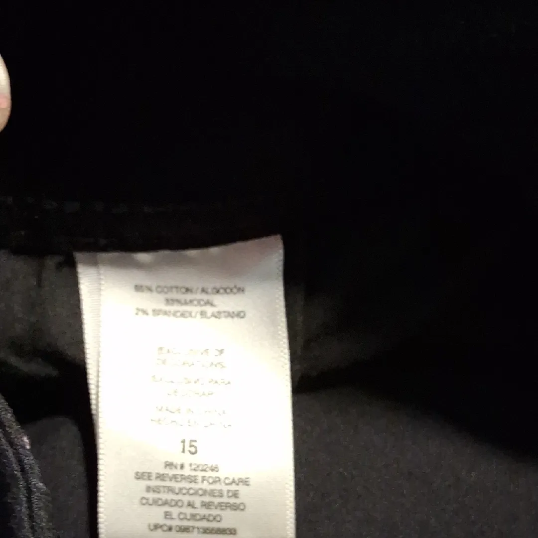 Women's‎ Black Distressed Jeans Size 14W - Image 7