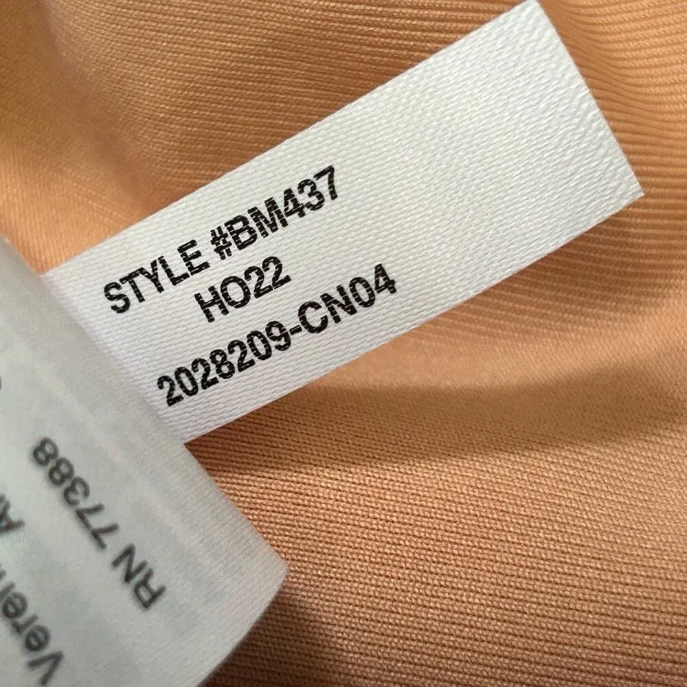 J. Crew NWT Scrunchie Strap Full Coverage Bikini Swim Bottom Brilliant Orange - Image 11