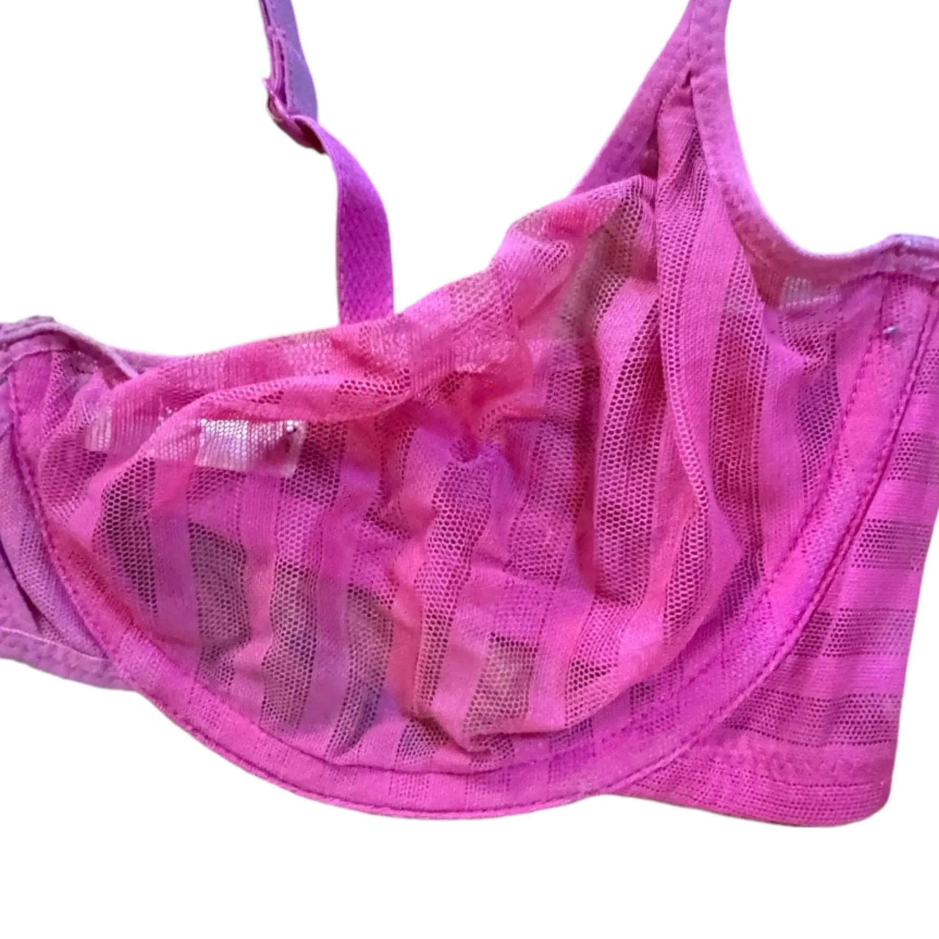 Body by Victoria Pink Sheer Bra‎ - Image 2