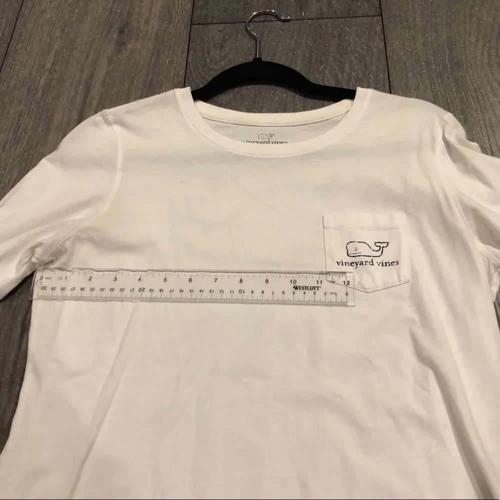 white vineyard vines long sleeve - Image 5