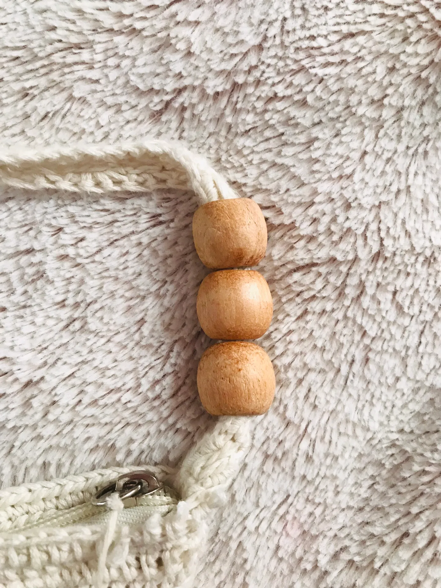 Woven Bohemian Purse Tan - Image 3