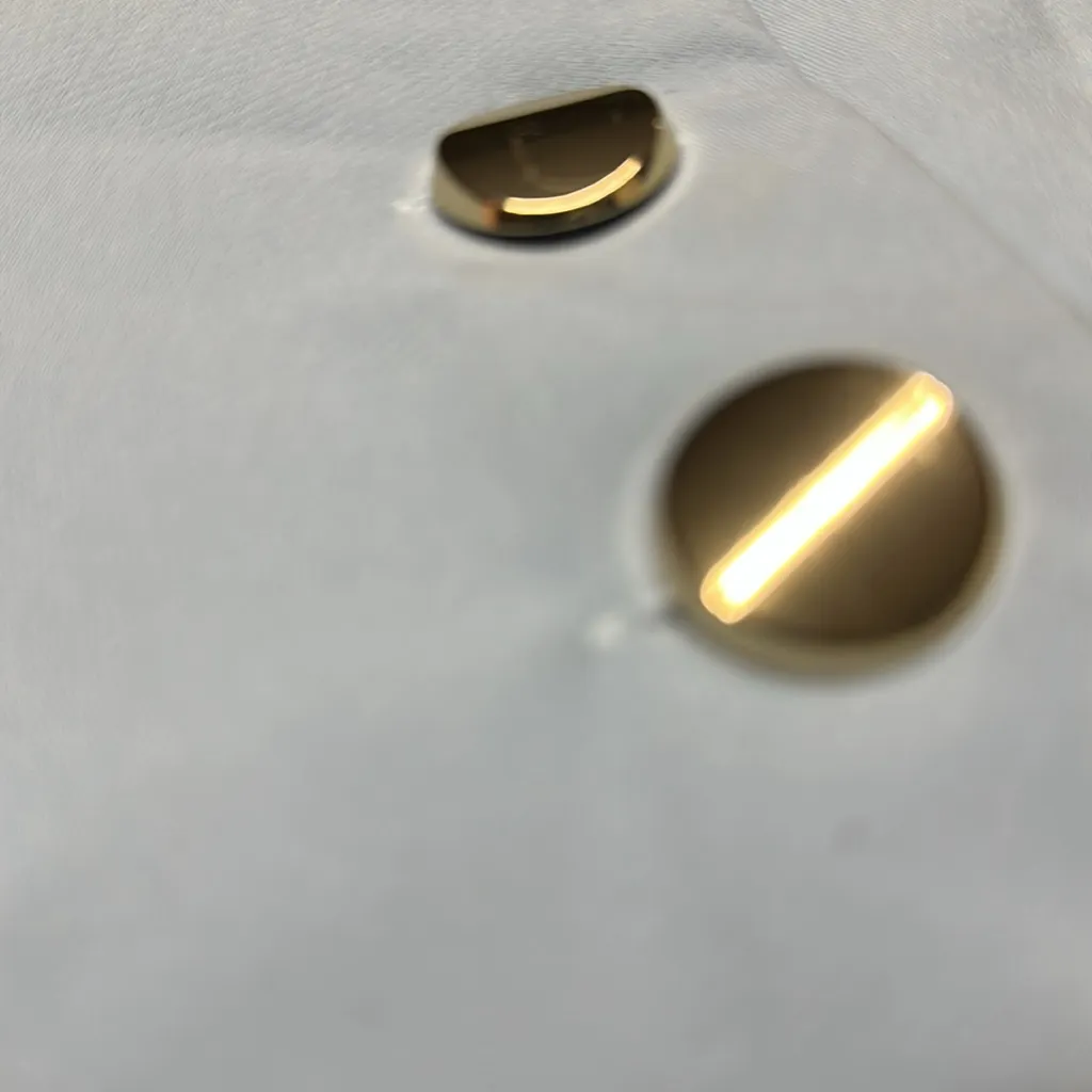 Zara dress shorts baby blue gold‎ buttons #1608/032/406 Size XS blogger favorite - Image 11