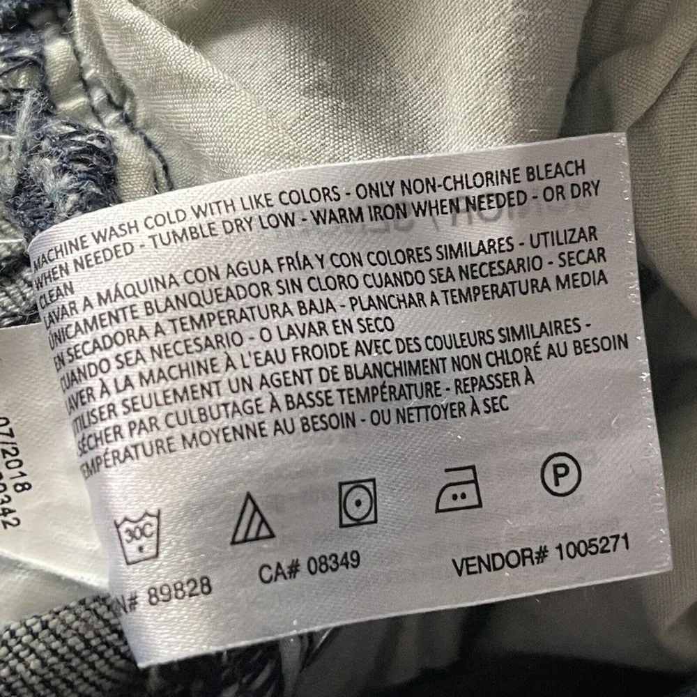 William Rast Juniors SZ 27 So Cheeky Jeans Whiskered Pockets High-Rise Stretch - Image 11