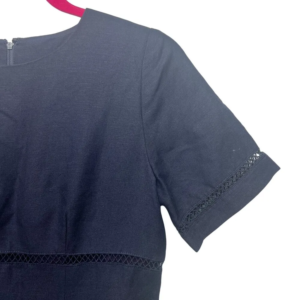 Vintage Talbots Womens Maxi Dress 4P Linen Party Cocktail Beach Vacation Travel - Image 5