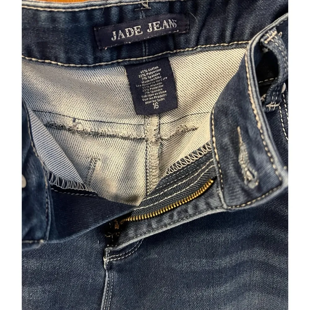 Women's Denim Jade Jeans Blue Size 16 - Image 3