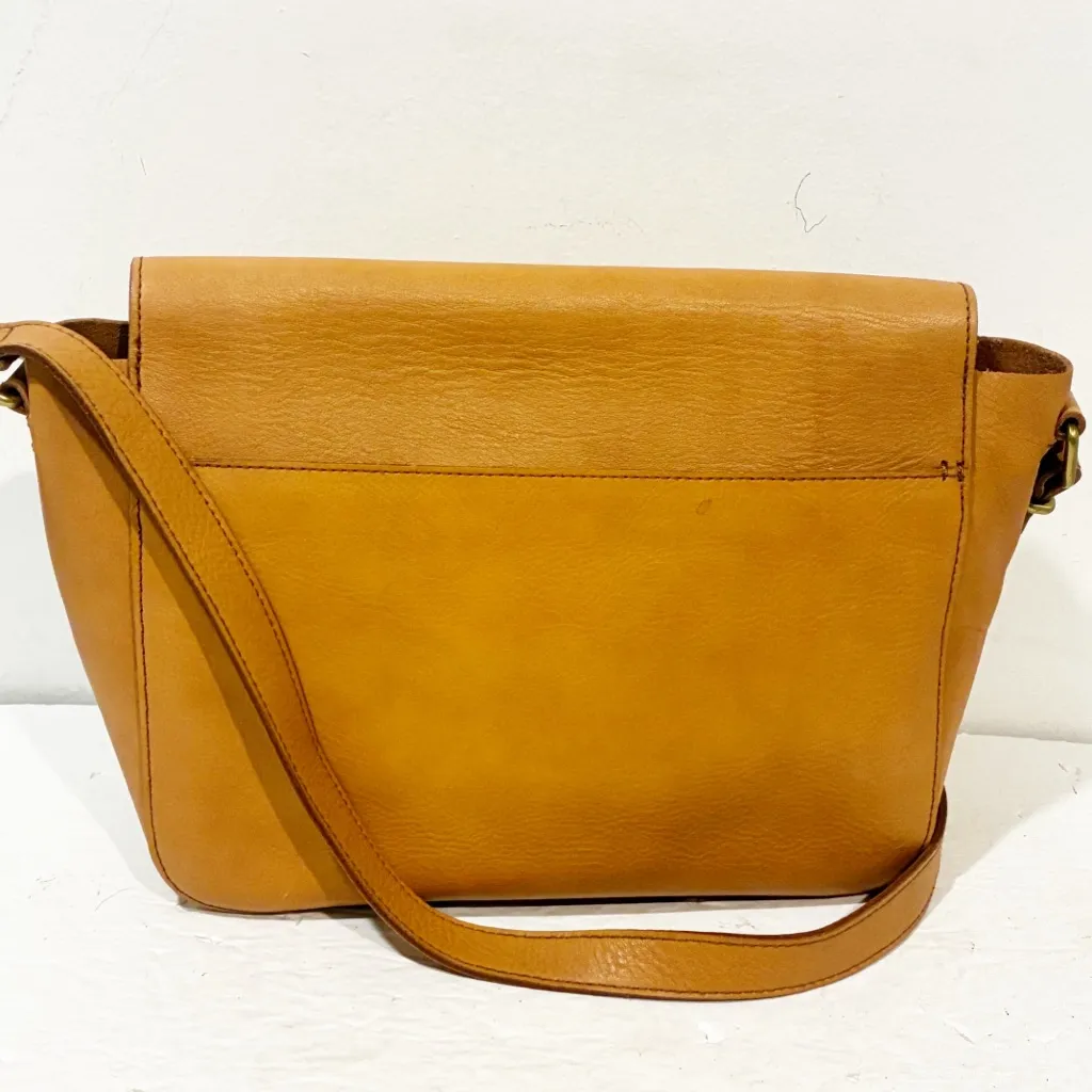 MADEWELL Abroad Leather Crossbody Shoulder Bag English Saddle Brown - Image 5