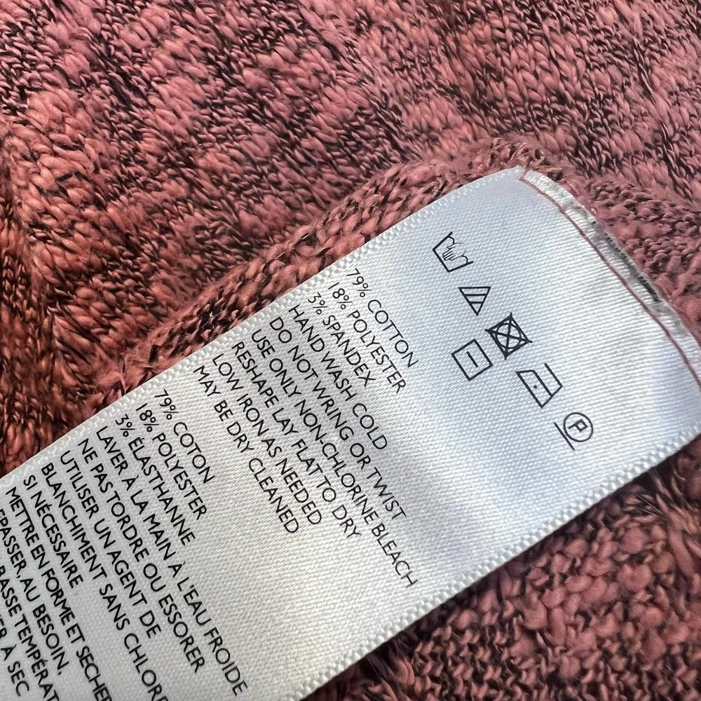 BDG Casual Knit Sweater Scoop Neck 3/4 Sleeve Small - Image 5