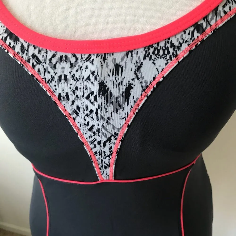 Athleta Torpedo Tankini - Asphalt fitted - Image 2