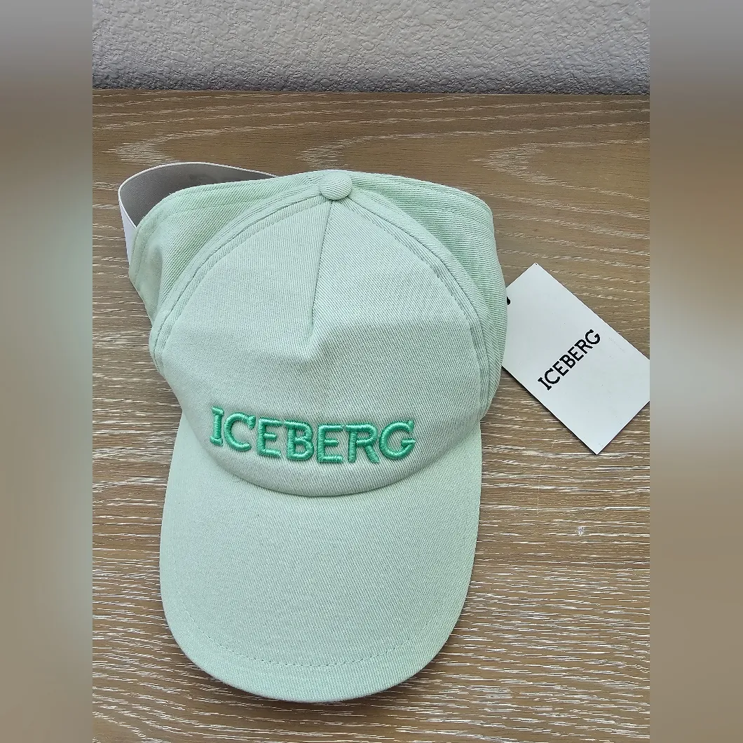 Iceberg Light Green Baseball Cap New With Tags - Image 5
