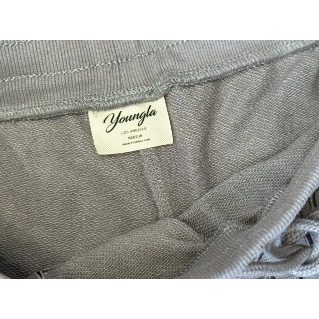 NEW Youngla women's medium gray shorts - Image 2