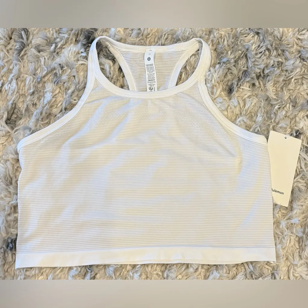 Lululemon NWT!  Athletica Swift Tech Cropped Racerback Tank 2.0 - Image 4