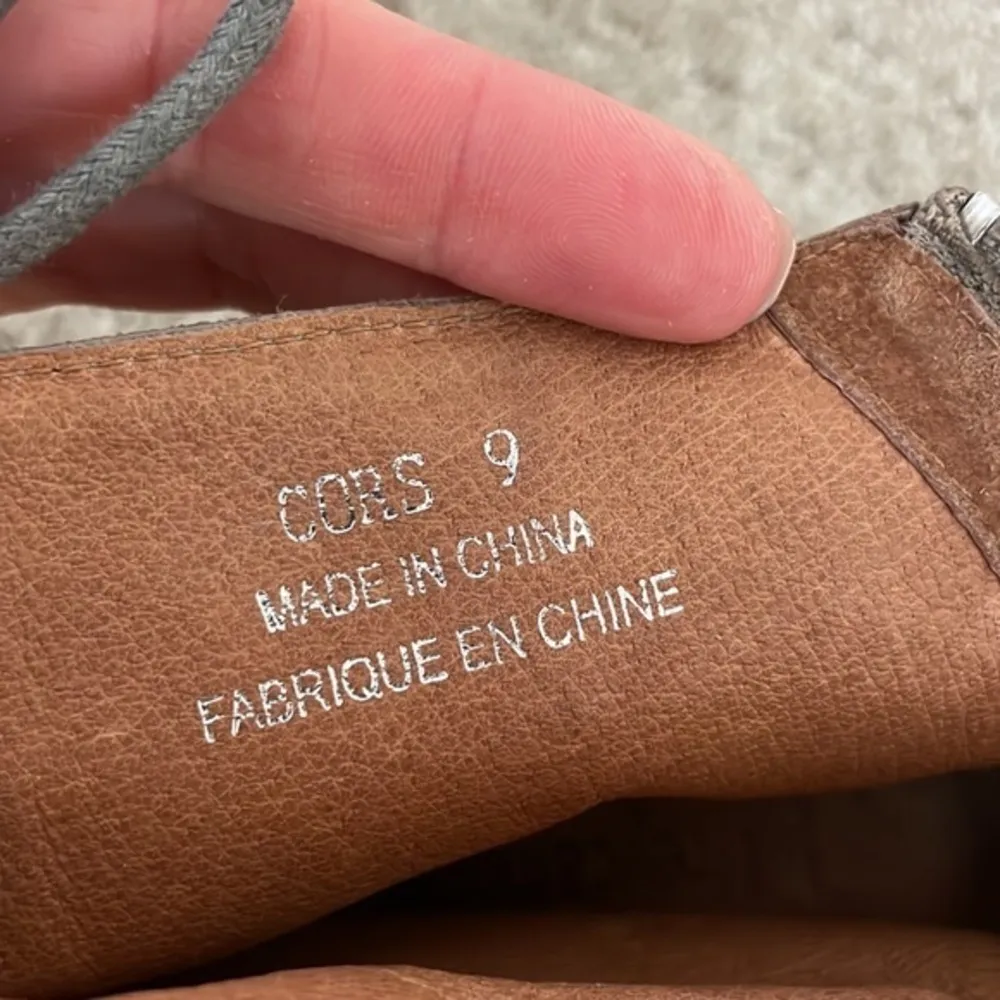 Jeffrey Campbell Taupe CORS Lace Up Open Toe Heels - Image 7