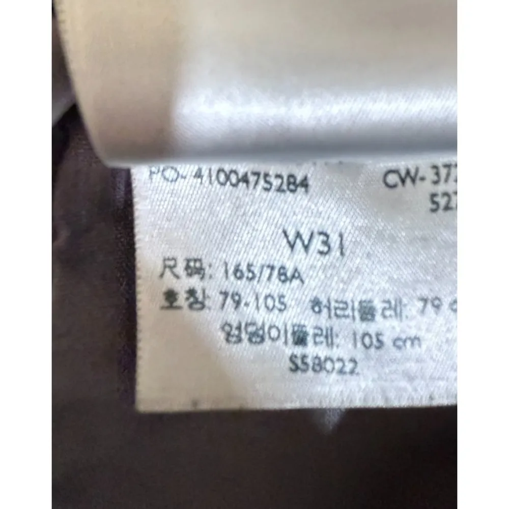 Levis 501 Denim Jean Shorts Women 31 Blue Bleached Button Fly Distressed Cut Off - Image 6