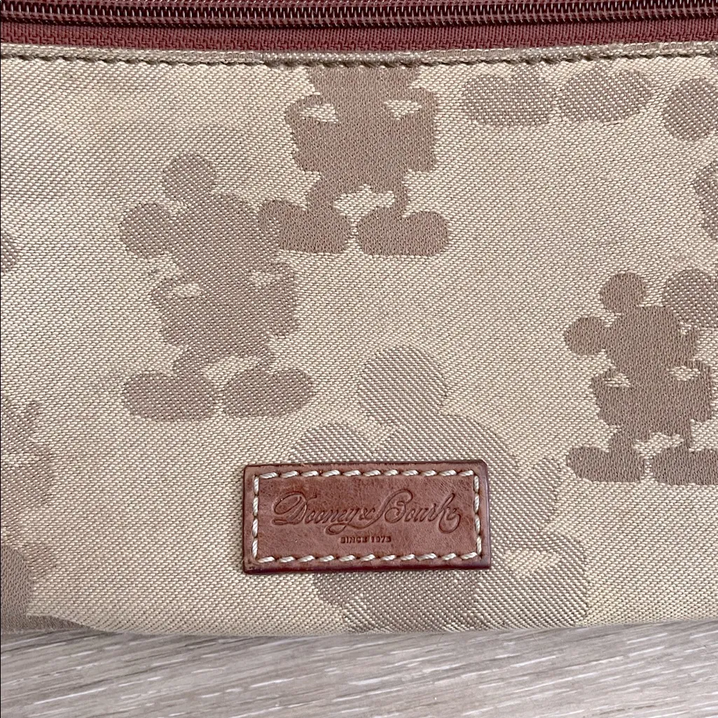 Disney Parks x Dooney & Bourke leather & fabric Mickey Mouse crossbody bag - Image 6