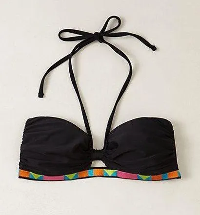6shoreroad Embroidered Bikini Top - Image 2
