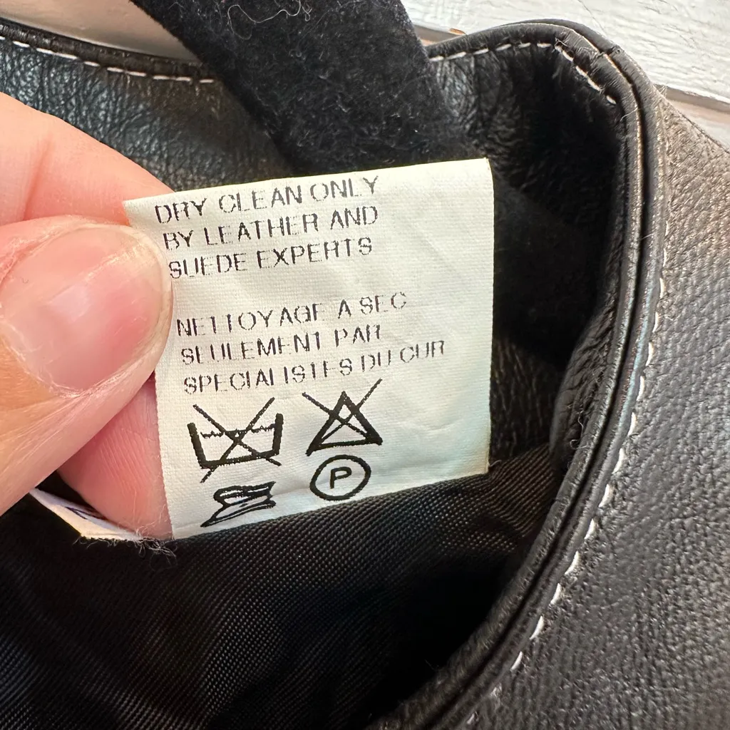 Vintage Neiman Marcus Sleek Chic Black 100% Lambskin Leather Jacket Size 2 XS - Image 12