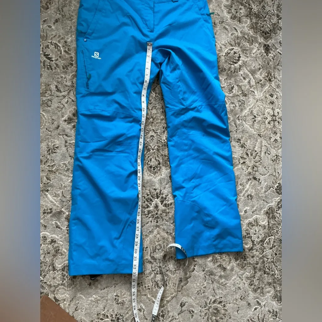 Women’s SALOMON SKI⛷️SNOW ❄️pants 💙💙 - Image 4