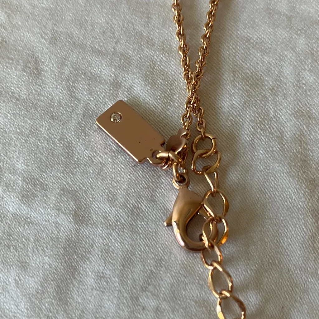Kate Spade: Rose Gold Disc Necklace- 16” - Image 8