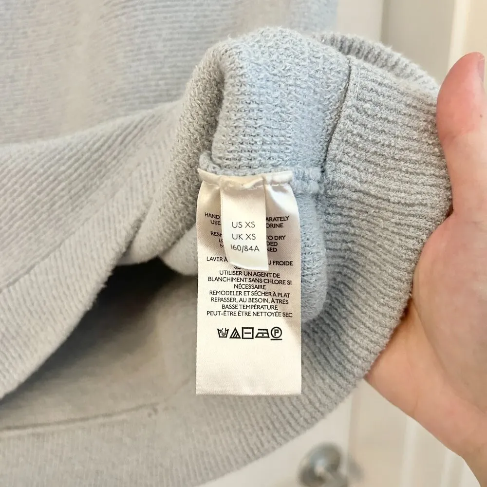 Free People Slouchy Ottoman Tunic Sweater in Powder Blue Size XS - Image 6