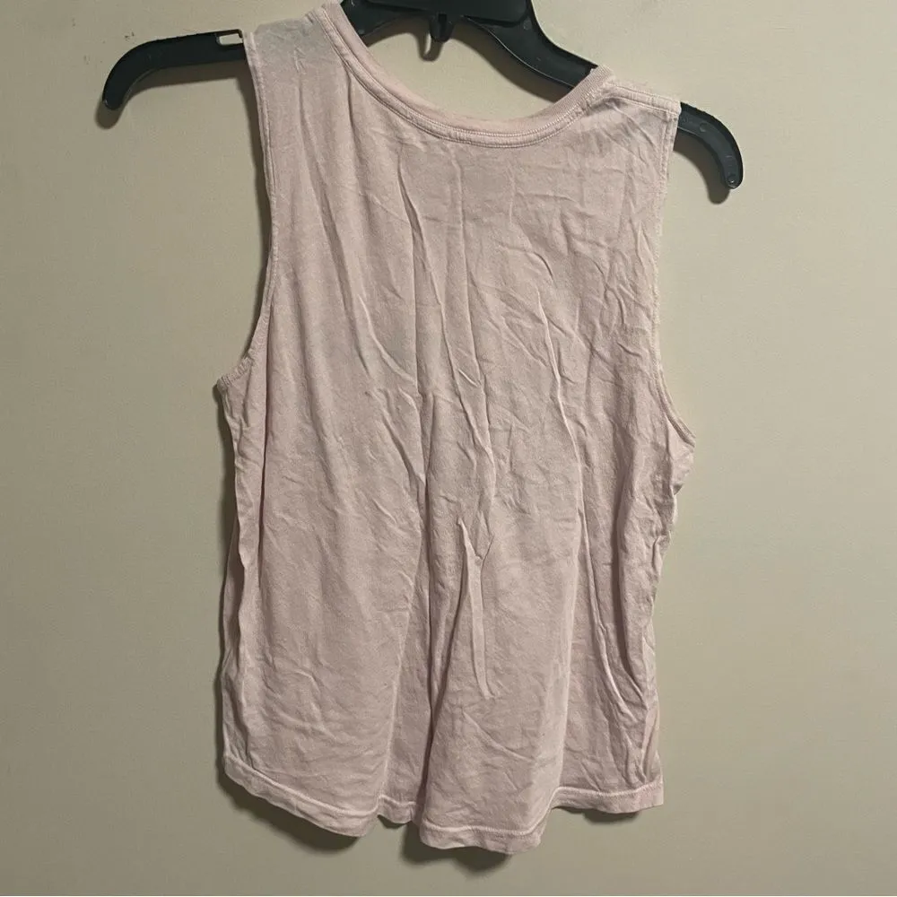 Spiritual Gangster You Had Me At Namaste YogaTank Pink- Size XS - Image 4