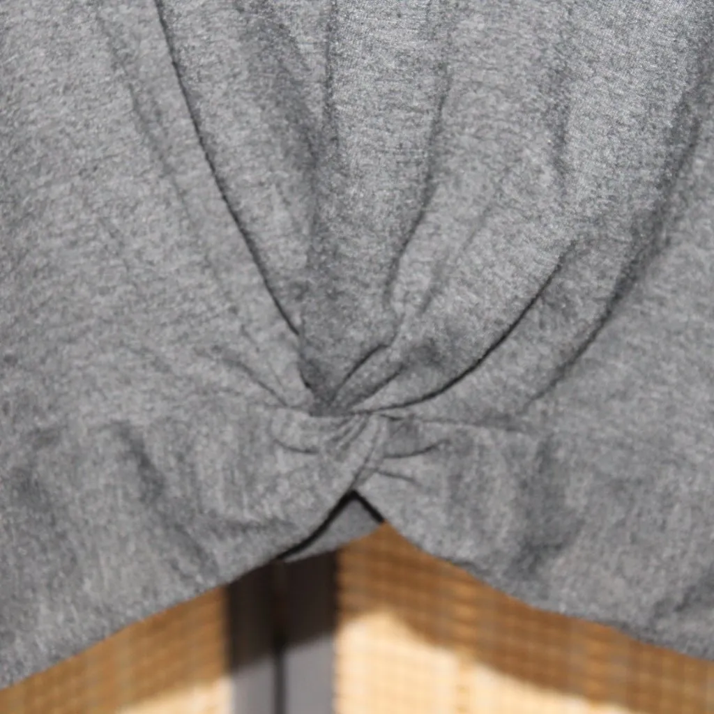 LLD Charcoal Short Sleeve Twist - Image 2