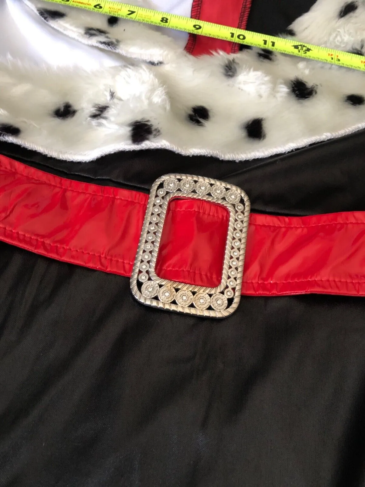 Women's Devilish Dalmatian Diva Medium Halloween Costume - Image 7