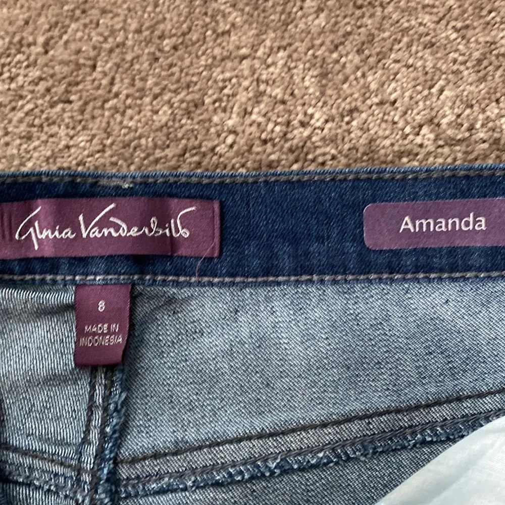 NWT Gloria Vanderbilt Amanda Classic Tapered Jeans SIZE 8 - Image 3