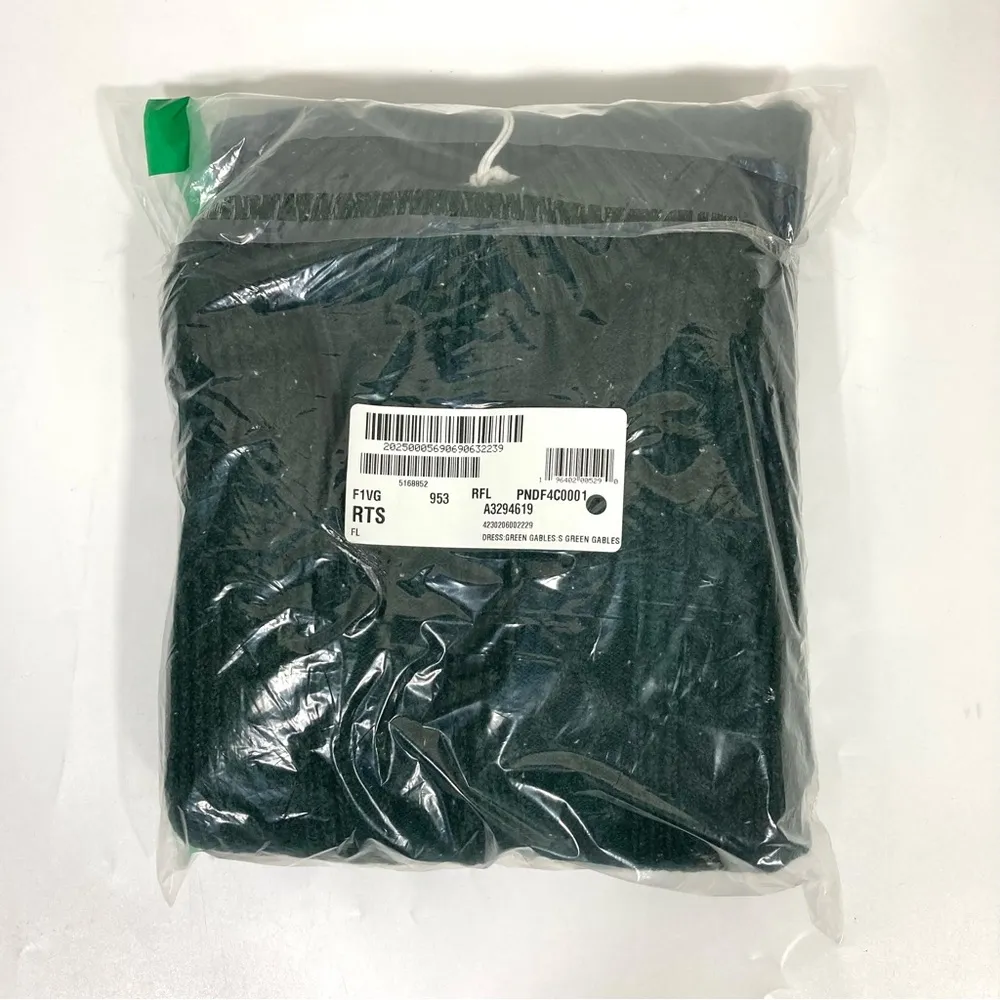 Marine Layer Olina Long Sleeve Donegal Sweater Midi Dress Green Gables Small NWT - Image 11