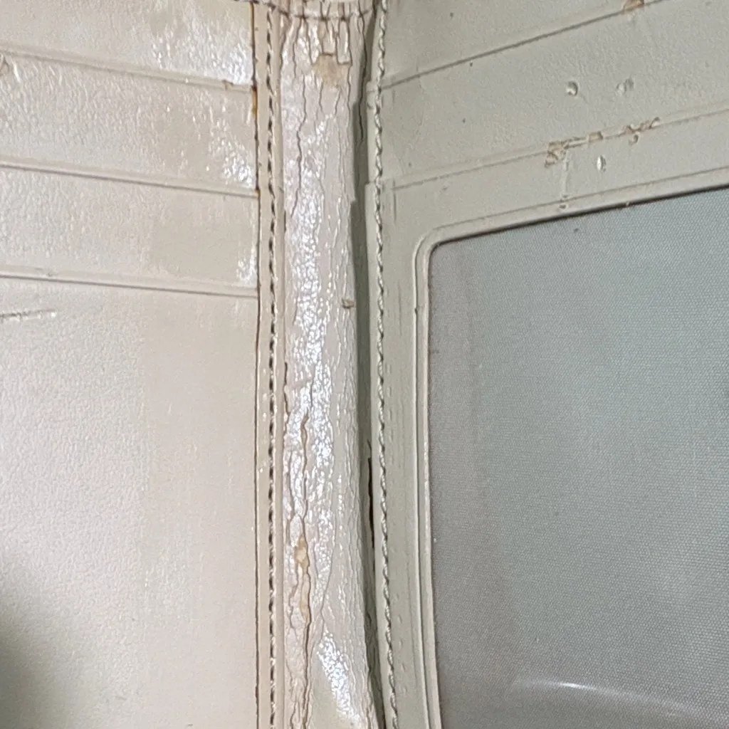 Coach Cream Plaid Wristlet - Image 11