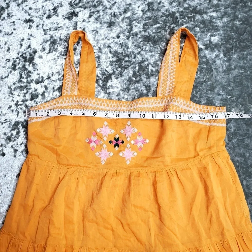 Madewell Embroidered Primrose Midi Dress - Image 5