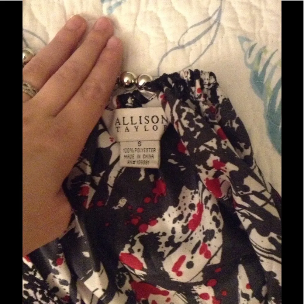 Allison taylor paint platter tunic blouse - Image 4