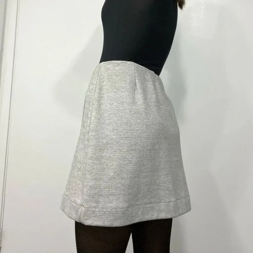 Gap Jersey Knit Mini Skirt in Heather Grey NWT Size XS Retail $45 - Image 4