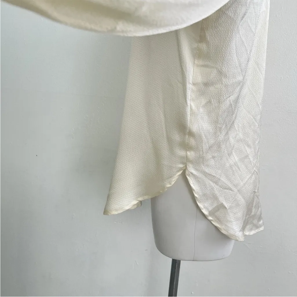 Michael Kors Cream Blouse - Image 7