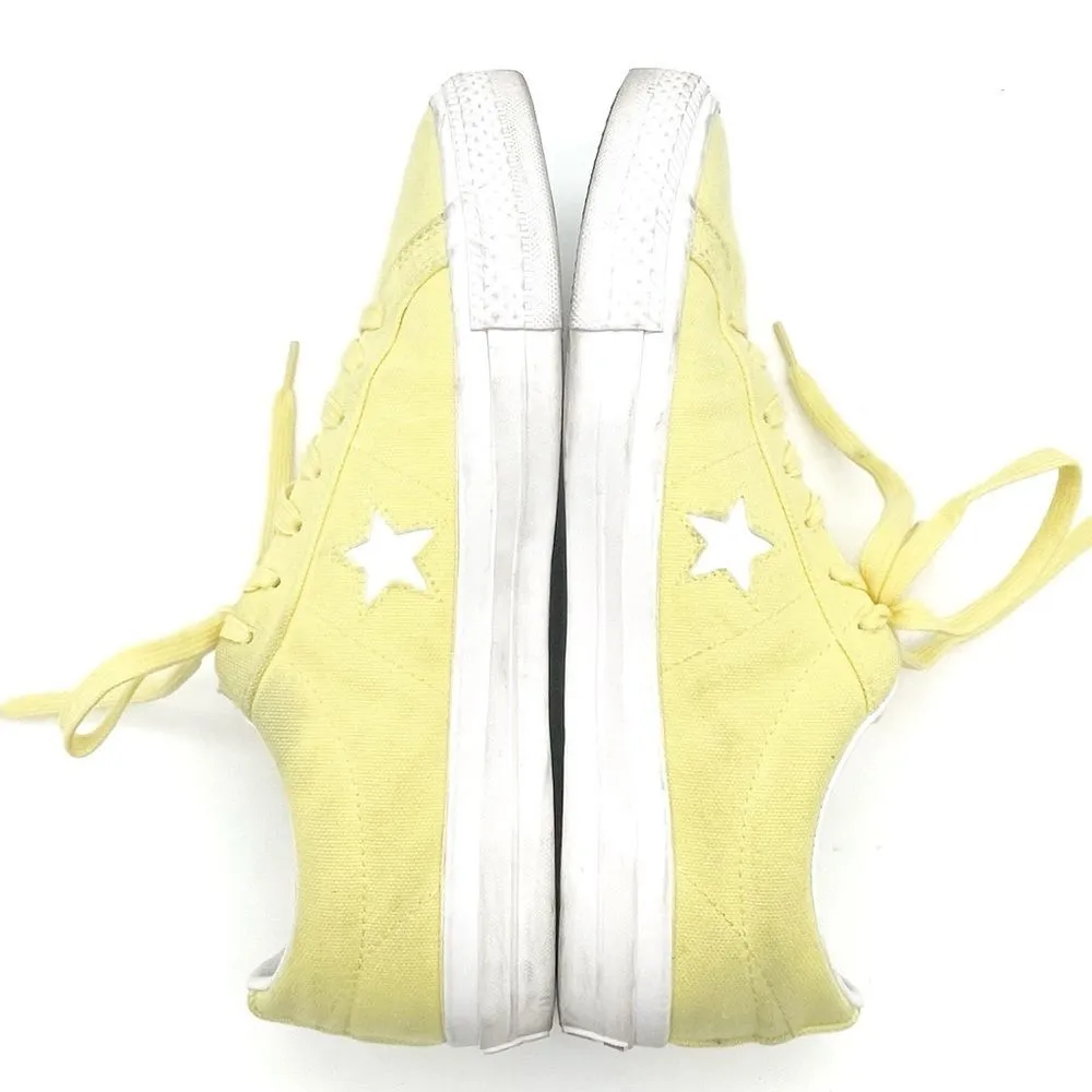 Converse X Chocolate One Star Pro Low Top Yellow Kenny Sneaker Women’s Size 12 - Image 11