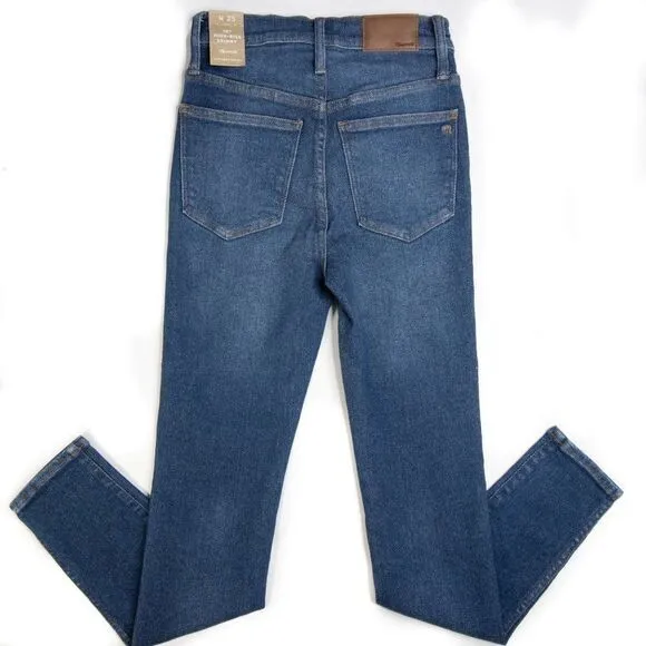 NWT Madewell‎ 10" High-Rise Skinny Jeans in Winston Wash, size 25 - Image 13