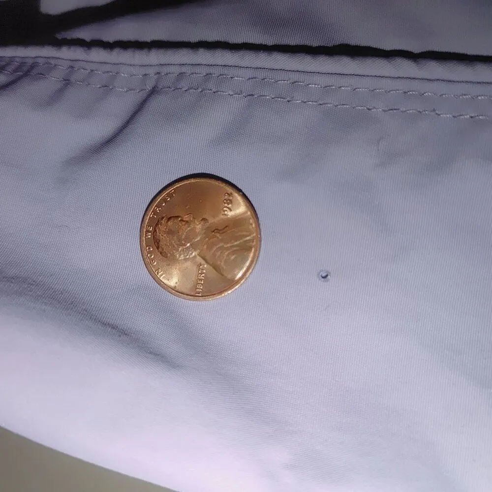 LL Bean Jacket Coat Size XL Lavender Plum Purple Nylon Hooded Windbreaker Shell - Image 5