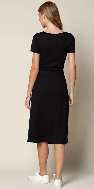 Doe & Rae Ribbed Midi Dress - Image 3
