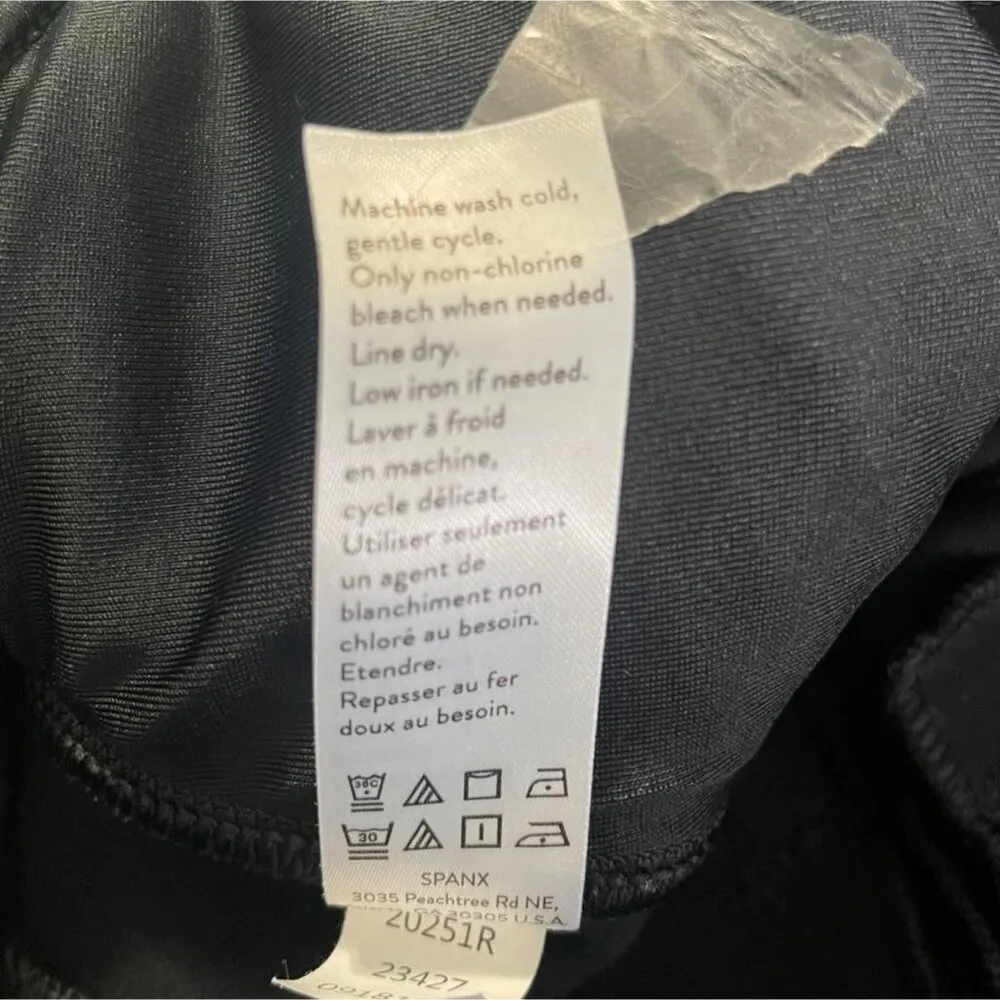 SPANX Size Medium Black Pants Career Office Slimming Flattering Smoothing - Image 9