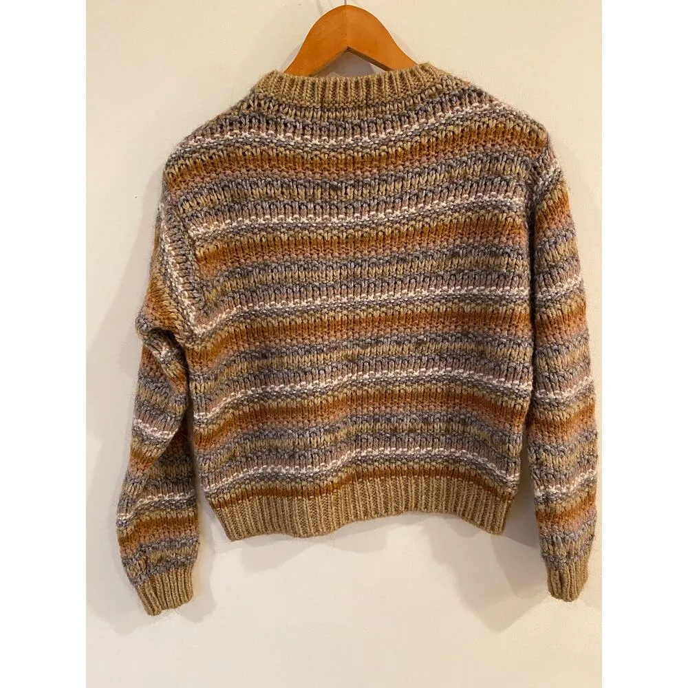 Elsamanda made in Italy Alpaca Wool Blend Sweater
Womens Medium Tan - Image 2