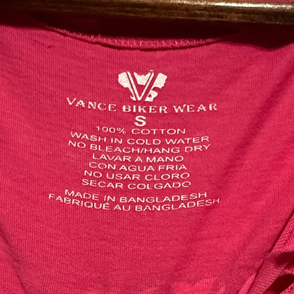 Vance Biker Wear Women’s Pink Sturgis Motorcycle Rally 2021 Lace - Image 2