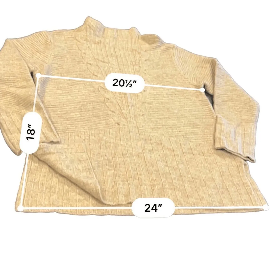 Joseph A oversized sweater size Large - Image 6