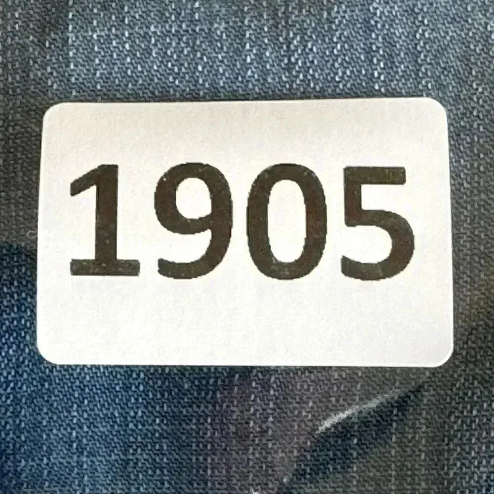 Anthropologie Cloth & Stone Roll Table Sleeve Mini Dress Collared Denim S # 1905 - Image 12