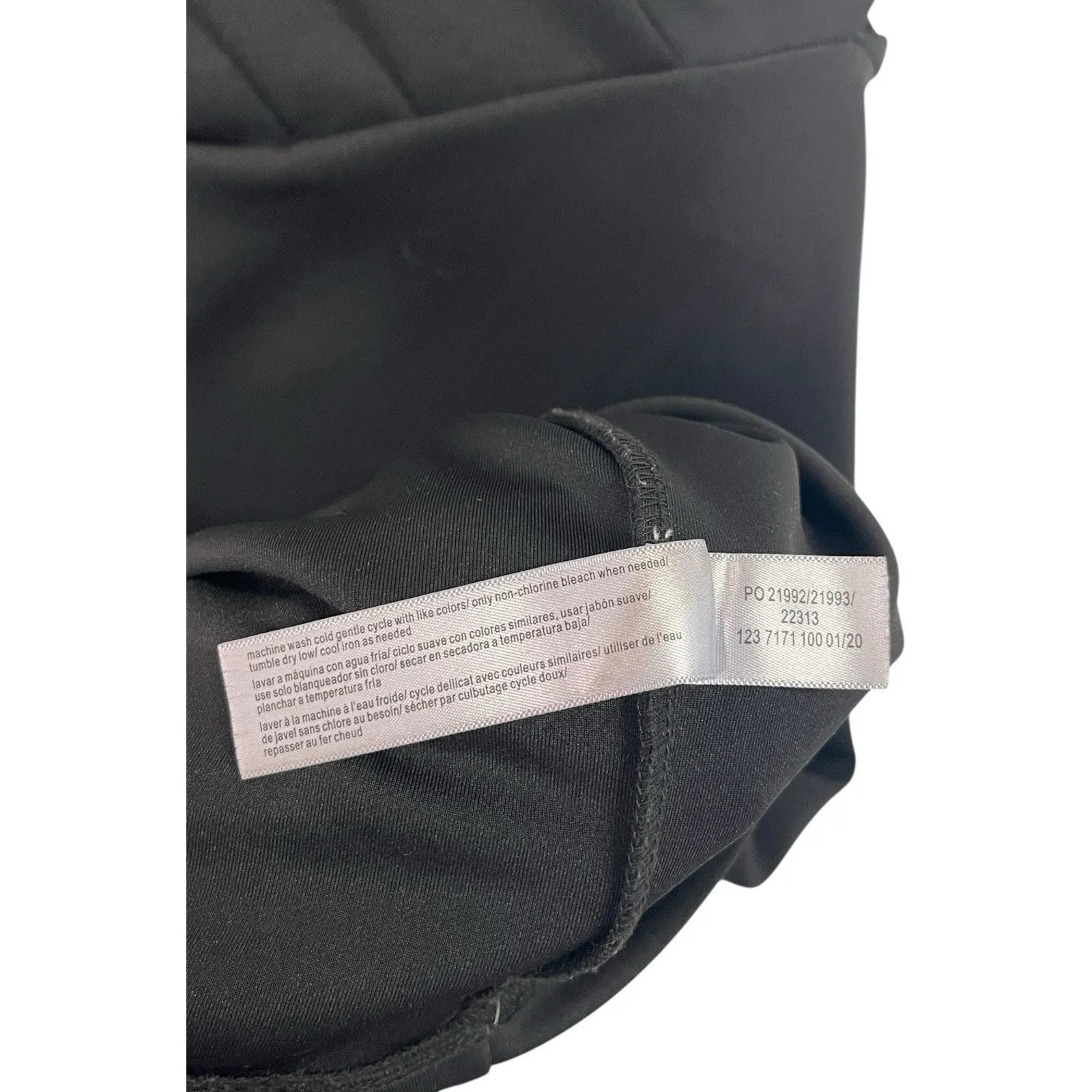 Eloquii Dress Womens 16 Black Wide V Neck Surplice Sheath Belted Wedding Guest - Image 8