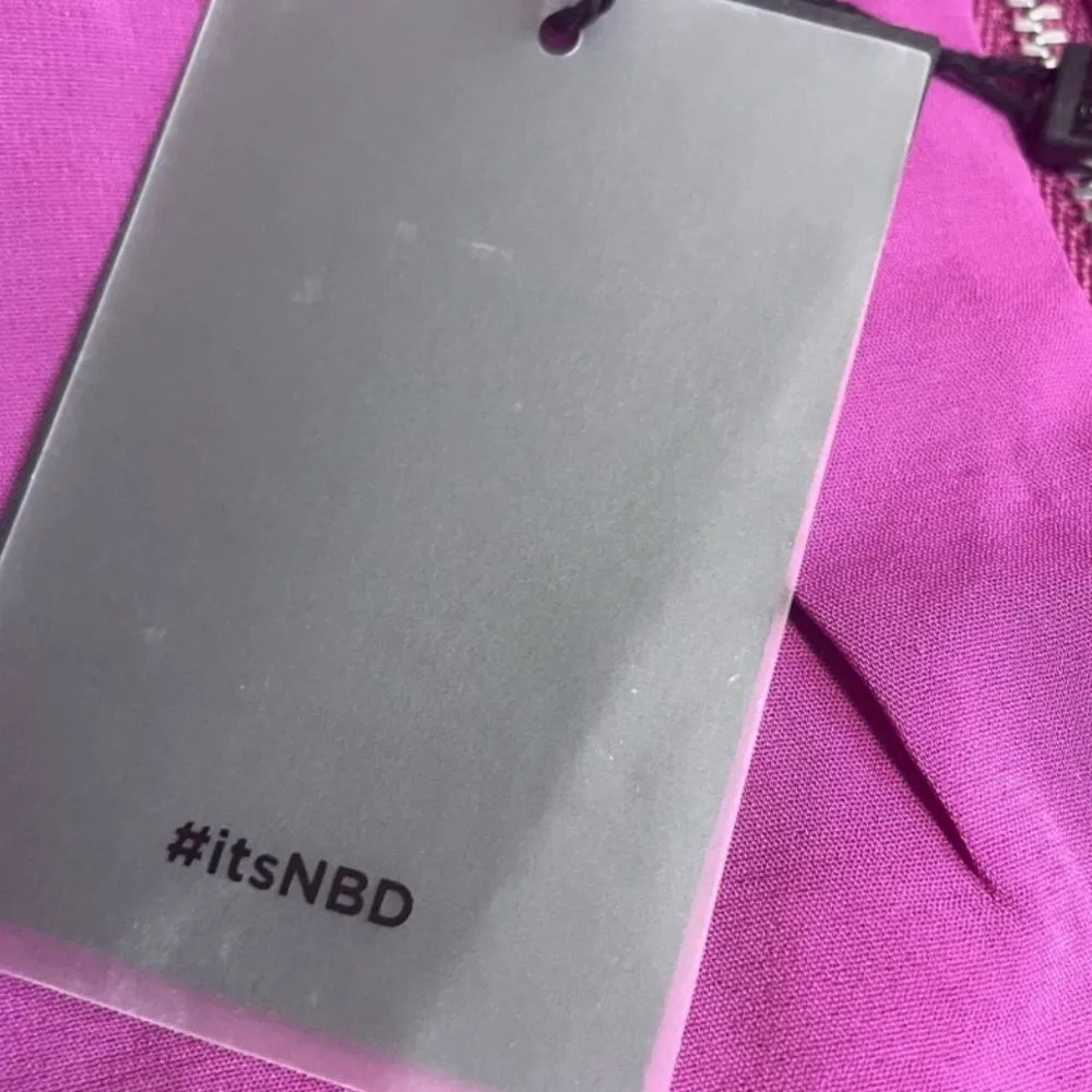 NBD Alina Dress in Magenta nwt - Image 4